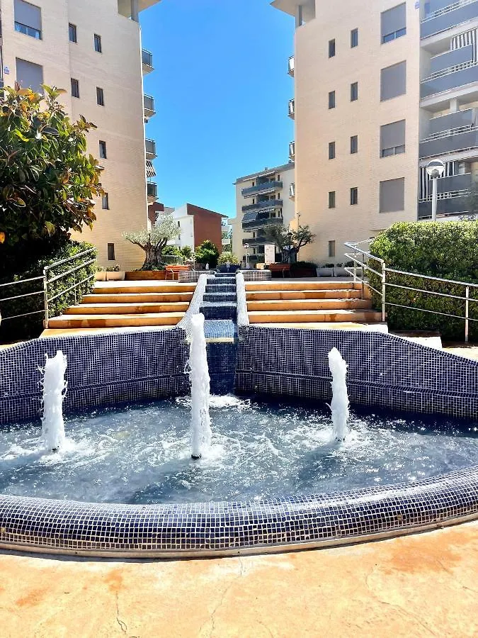Apartbeach Maldivas III A Vista Piscina Jardin Y Parking La Pineda Apartment