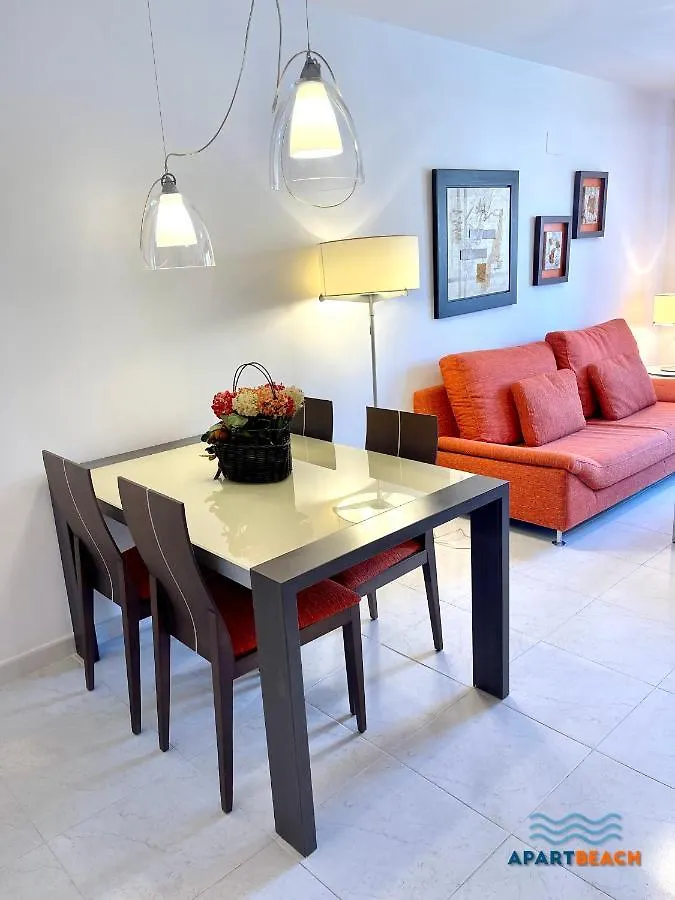 Apartbeach Maldivas III A Vista Piscina Jardin Y Parking La Pineda Apartment