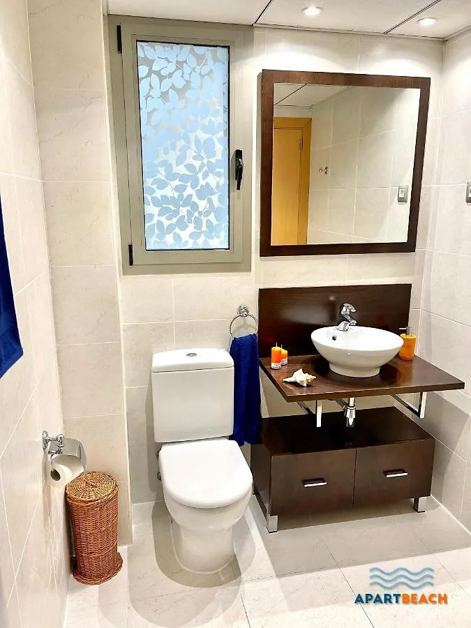 Apartbeach Maldivas III A Vista Piscina Jardin Y Parking La Pineda Apartment