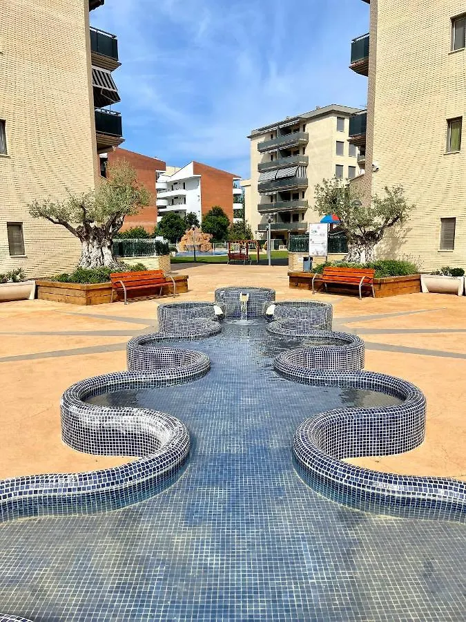 Apartbeach Maldivas III A Vista Piscina Jardin Y Parking La Pineda Apartment