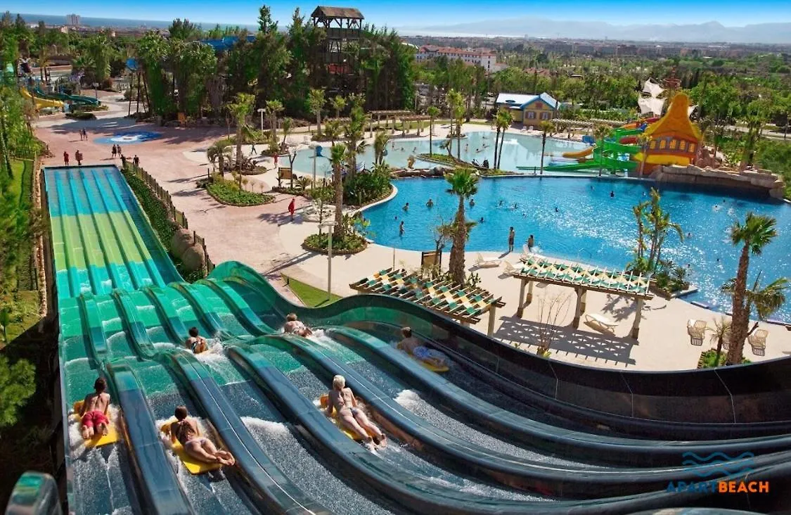 Apartbeach Maldivas III A Vista Piscina Jardin Y Parking La Pineda 0*,