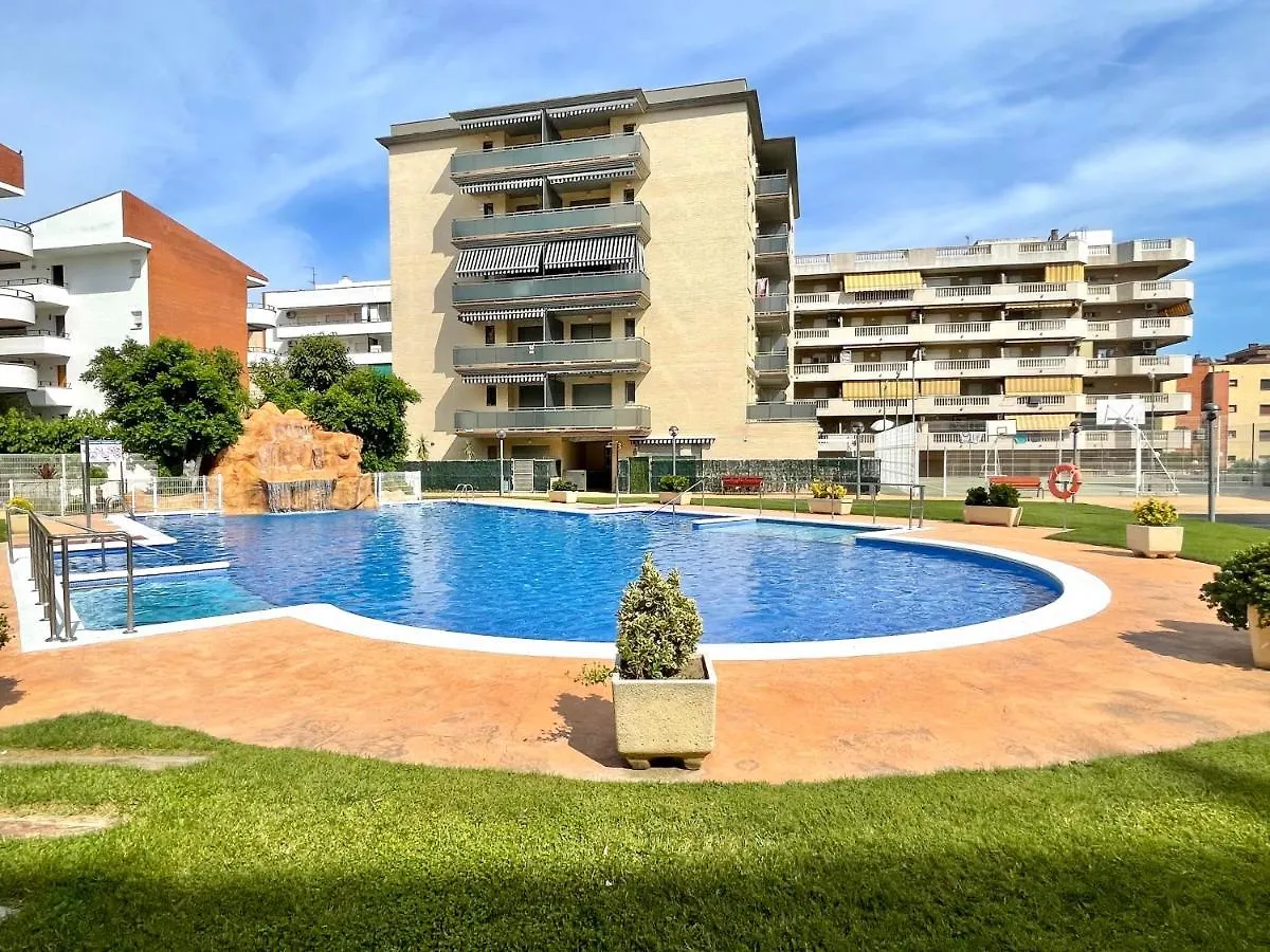 Apartbeach Maldivas III A Vista Piscina Jardin Y Parking La Pineda Apartmán